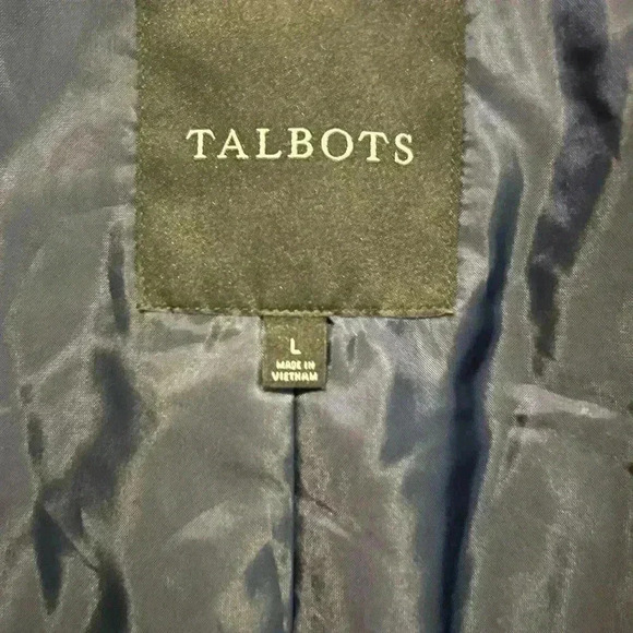 Talbots Full Zip , Quilted Vest. Fall Colors. Large. Preowned. Women. - Picture 3 of 4